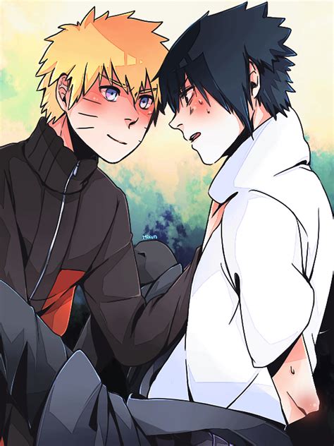 narusasu fanart|sasunaru drawing.